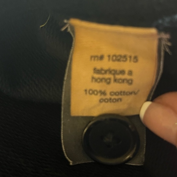 John Vargas Black Cotton Field Jacket, size XXL - Picture 9 of 9